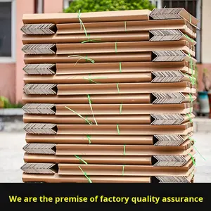 Bande de protection d'angle en papier renforcé épaissi en forme de L, anti-collision, protection environnementale, coins droits pour cartons - Product Image 3