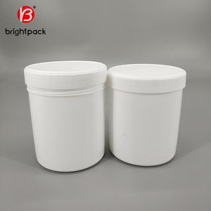 Vente en gros directe d'usine de 1 litre seau en <span class=keywords><strong>plastique</strong></span> blanc bidons blancs bouteilles de crème avec poignée et couvercle en <span class=keywords><strong>plastique</strong></span> - Product Image 4
