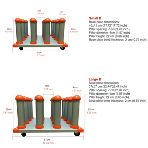 Porta Materiali Mobile per Caricamento Conveniente, Supporto per Rotoli di Vinile, Porta Rotoli Industriale per Materiali in <span class=keywords><strong>Pellicola</strong></span> - Product Image 3