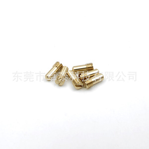 Takuya Brass CNC Machined <b>Pins</b> Bright Finish 0.1mm Wall Thickness 46mm Max Size For Precision Applications - Product Image 3