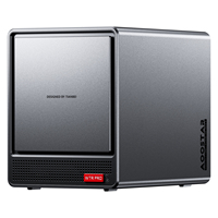 Serveur NAS Boîtier de Stockage en Gros Haute Vitesse avec Processeur Intel N150, Graphiques Intel UHD et Réseau LAN 4*2.5G