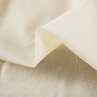 Tissu gris peigné Air-Jet, tissu de base pour broderie pour vêtements et textiles de maison, fourniture d'usine