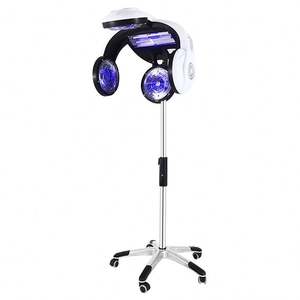 2025 Sober Modern Wall-Mounted Standing Hair Steamer Equipo de salón de barbería de alta calidad Secador de aceite de belleza Hecho a máquina Metal - Product Image 1