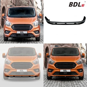 ลิ้นกันชนหน้าสปอร์ตสีดำเงาพร้อมพ่นรองพื้น สำหรับ <span class=keywords><strong>Transit</strong></span> <span class=keywords><strong>Custom</strong></span> ปี 2018-2023 ติดตั้งได้โดยตรงโดยไม่ต้องตัดแต่ง - Product Image 5