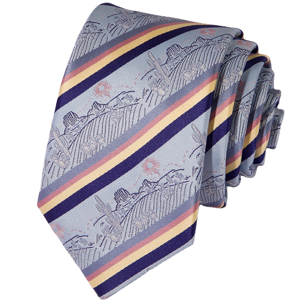 YiLi JK стиль жаккардовые тканые микрофибры 1200 стежков мужской галстук