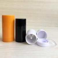 Cosmétiques – Contenant vide transparent rond pour déodorant en gel 30ml 50ml 75ml 15g – Tube torsadé à remplissage par le bas – Vente en gros