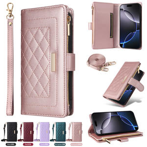 Étui à rabat multifonctionnel avec porte-cartes pour iPhone 11/12 Pro/13/14/15 Plus/17/16 Pro Max - Product Image 1