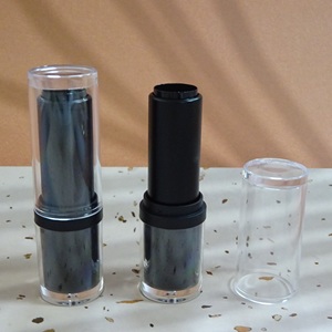 Tube à lèvres vide AS, conteneur cosmétique transparent pour l'emballage de rouge à lèvres et de baume à lèvres - Product Image 3