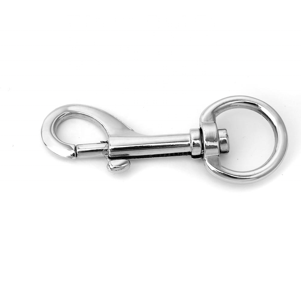 Детали для сумки, металлический поворотный триггер, защелкивающийся крючок, модный собачий поводок, металлический зажим, брелок, болт, защелка, поворотное кольцо для ключей, крючок