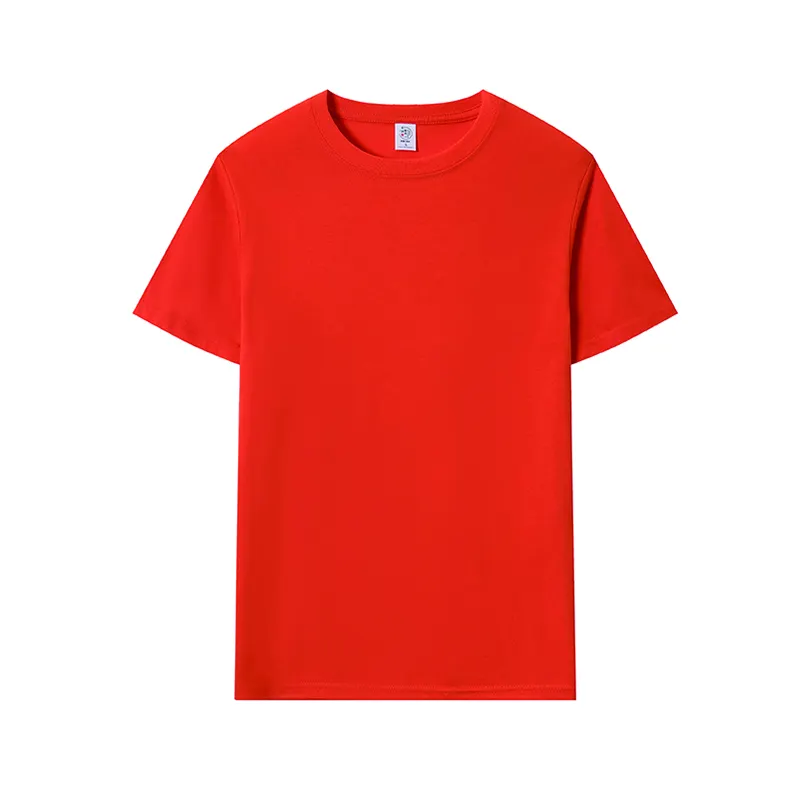 Groothandel Op Maat Uw Merk Logo 100% Katoen Blanco Mannen T-Shirt Effen Casual Heren T-Shirts