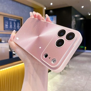 Elegante Funda de Silicona de Lujo con Diseño de Líneas CD para iPhone 17 16 15 14 13 12 11 Pro Max, Protectora de Lente - Product Image 6