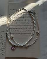 Mode minimaliste vente chaude nouveau produit océan Style pendentif collier de perles de rocaille pour les femmes bijoux