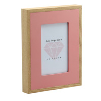 Cadre élégant en MDF couleur personnalisée, imitation bois, écologique, pour souvenirs personnalisés, image de marque d'entreprise, décoration intérieure