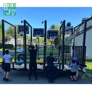 Atracciones <span class=keywords><strong>de</strong></span> Feria al Aire Libre: Canasta <span class=keywords><strong>de</strong></span> Baloncesto con <span class=keywords><strong>Remolque</strong></span> <span class=keywords><strong>para</strong></span> Niños y Adultos en Oferta - Product Image 2
