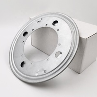 Drehbarer Drehteller Lazy Susan Rotierender Plattenspieler aus Aluminium legierung mit rundem Esstisch Glatte Dreh platte Hardware 9''