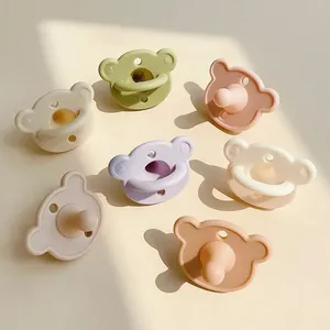 Bpa Free Baby Dummy Pacifier Food Grade Silicone Baby Pacifier Newborn Pacifiers Baby Soother Infant Teething Toy Teether