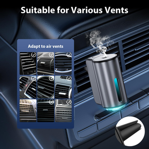 Diffuseur d'huiles essentielles pour voiture rechargeable par USB, diffuseur d'arômes ultrasonique miniature sans eau, portable - Product Image 3
