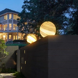 Lámpara <span class=keywords><strong>de</strong></span> <span class=keywords><strong>tierra</strong></span> moderna <span class=keywords><strong>de</strong></span> cristal para luces Led al aire libre en villas jardines y parques decoración al aire libre - Product Image 4