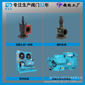 Vanne d'arrêt en fonte sur mesure Liyongda pour unités de compresseur, système de réfrigérant Copeland R507A, structure de contrôle de fluide huileux - Product Image 3