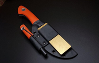 Couteau de poche EDC en acier inoxydable, nouveau Design avec gaine Kydex avec clip de ceinture réglable