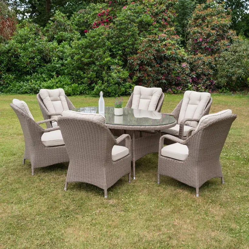 Clássicos Jardim mesa e cadeiras dinning cadeira sofá Estilo Europeu Jardim Sets