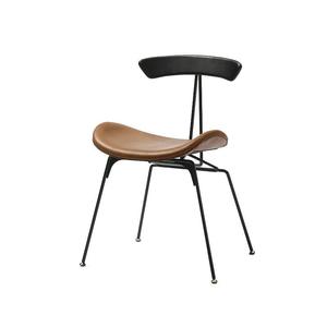 Silla de Comedor de Hierro Forjado Estilo Nórdico Francés, Diseño Industrial Vintage, Mueble Duradero para Sala de Estar - Product Image 5