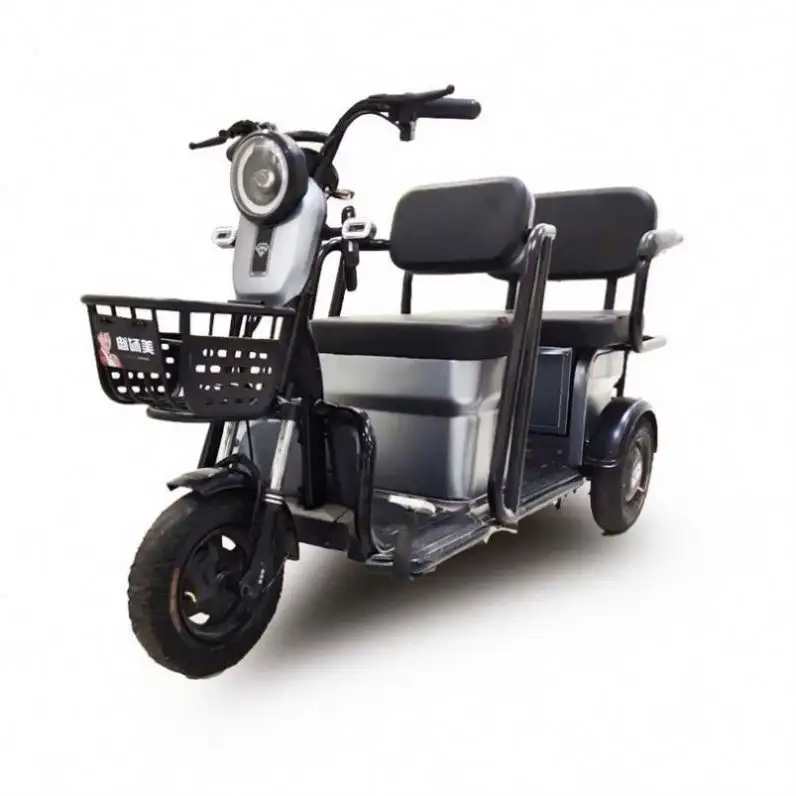 Good Price Skd Electric Trike Tuk Durable 60V 1500W Tricycle Chassis Moped 3 Wheel Cargo Or Family Use