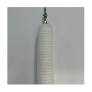 Professional Manufacturer 1/3/5/10um High Pollution Resistance Power Plant Folding Filter Element With Wholesale Price