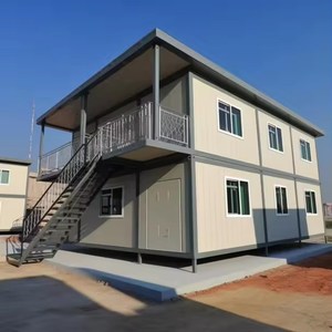 Casa Contenedor Modular Plegable de Dos Pisos de 40 Pies para Uso en Apartamentos/Villas, Construcción de Acero con Instalación Rápida de Módulos - Product Image 5