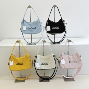 Nuova Borsa a Tracolla/Spalla AIL Personalizzata per Donne, Alla Moda, Leggera, Grande Capacità, in Nylon, con Cerniera, Due Cinghie, Resistente all'Acqua - Product Image 1