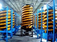 Séparateur de minerais à spirale pour laveuse d'or, automatique, haute efficacité, faible consommation d'énergie