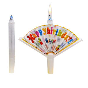 Wowei novedad payaso suministros <span class=keywords><strong>de</strong></span> fiesta <span class=keywords><strong>de</strong></span> <span class=keywords><strong>cumpleaños</strong></span> divertido pastel <span class=keywords><strong>de</strong></span> niños decoración vela pastel velas <span class=keywords><strong>de</strong></span> deseos para ventilador - Product Image 1
