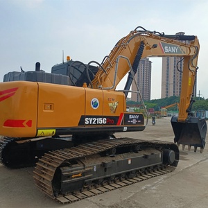 Pelles sur chenilles Sany 21ton SY215 de marque haut de gamme au design original vente de pelleteuses et accessoires d'occasion SY215C à faible heure de travail - Product Image 2