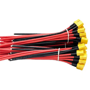 Cable de silicona de alta resistencia para conector de cargador de batería de iones de litio, cable conector macho y hembra XT30 XT60 XT90 Amass - Product Image 5