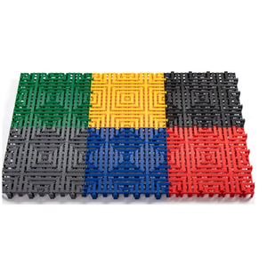 Tapis de drainage carré en plastique PP pour lave-<span class=keywords><strong>auto</strong></span>, idéal pour les ateliers de beauté automobile 4S et les nettoyages de véhicules - Product Image 5
