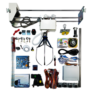 Russie vente chaude grande poupée pièce poussoir distributeur automatique pour jeux d'amusement <span class=keywords><strong>XXL</strong></span> griffe en plastique coquille grue Machine Kit - Product Image 5