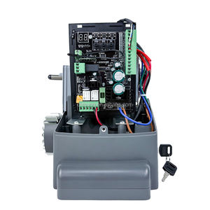 Joli moteur de porte coulissante automatique Design moderne DC24V 1000KG opérateur de porte de <span class=keywords><strong>Garage</strong></span> robuste limite de ressort/aimant - Product Image 4