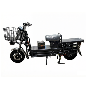 Vélo cargo électrique familial à 2 <span class=keywords><strong>roues</strong></span>, longue queue, pour enfants et transport de marchandises - Product Image 4