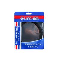 Cordes de badminton en fibre de nylon Lingmei LM70 pour raquette - Vente en gros d'usine, couleur unie