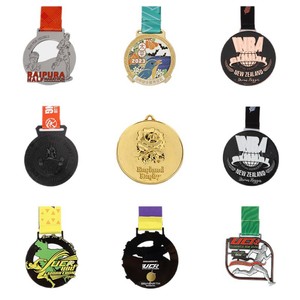 Medallas Personalizadas Taiyao de Metal para Maratón y Fútbol, Pintadas con Esmalte en Oro, Plata y Bronce, Premios para Torneos de Baloncesto - Product Image 2