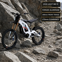 Moto tout-terrain électrique Purple Light Bee X 2026 10KW 80Kmh