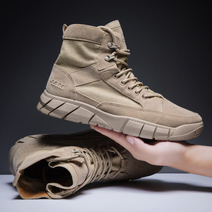 Bottes d'hiver pour chantier, résistantes à l'usure, en cuir véritable, imperméables, confortables, antidérapantes, doublure en fourrure, bottes unisexes - Product Image 6