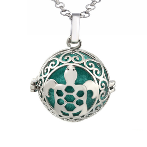 Collier coeur creux Offre Spéciale mexicain collier diffuseur d'huile essentielle livraison directe - Product Image 5