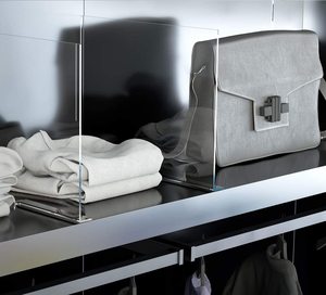 Séparateur de étagères en acrylique, organisateur et séparateur pour placard de maison, <span class=keywords><strong>penderie</strong></span>, armoire, <span class=keywords><strong>penderie</strong></span> et <span class=keywords><strong>magasin</strong></span>, salon - Product Image 2