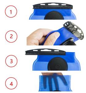 Vessie d'hydratation en TPU sans BPA de 2L 3 litres 100oz avec LOGO personnalisé, réservoir d'eau étanche - Product Image 6