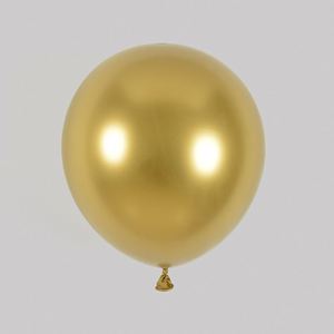 Factory 12Inch 30cm Chrome Metallic Helium <b>Balloons</b> Single Gold & Rose Gold for Christmas Easter Party Decoration - Product Image 5