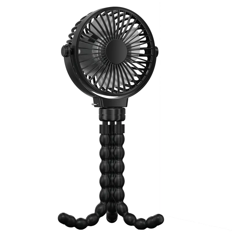 High Quality Cheap Price Portable Rechargeable Baby Stroller Fan Flexible Tripod Clip Fan