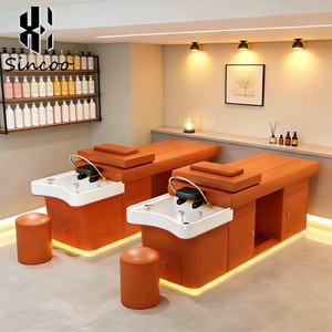Manufacturer Thai-<b>style</b> <b>Head</b> Spa Bed Beauty Salon Special Water Cycle Water Heater <b>Head</b> Treatment Integration Shampoo Bed - Product Image 1