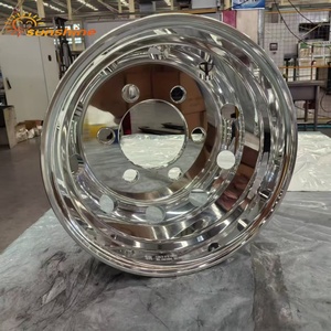 Roda Truk 17.5x6.75 untuk Velg Truk Alloy, Velg Bus Aluminium 22.5, Velg Bus 22.5X8.25 Pabrik Cina - Product Image 2