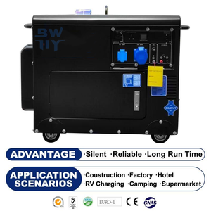 Générateur silencieux 5kVA-10kVA le plus vendu avec télécommande ATS 110V/220V/380V 50/60Hz pour usage domestique et industriel - Product Image 5